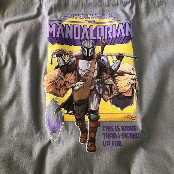 Star Wars: The Mandalorian: Cloth reusable tote bag - Picture 2 of 4